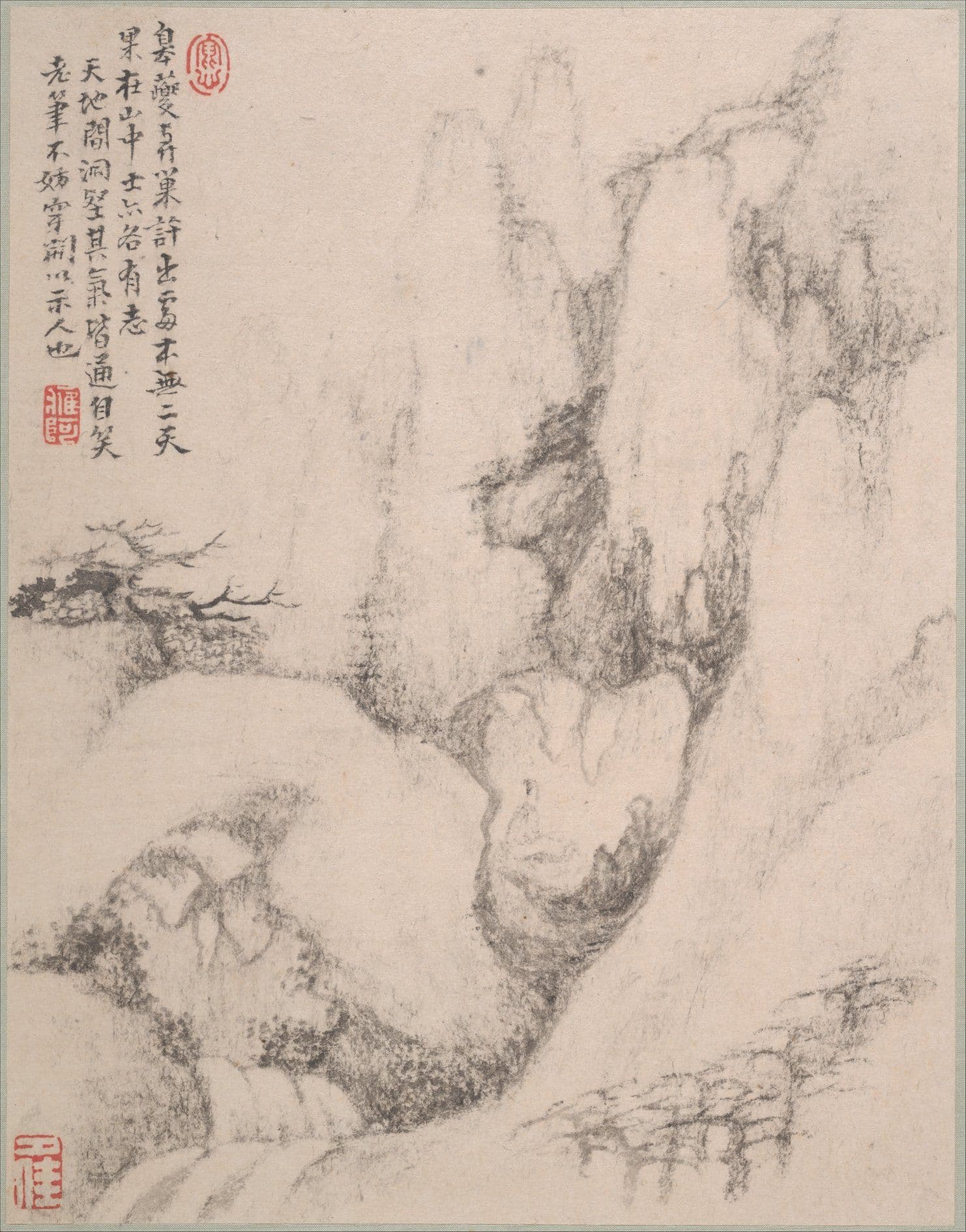 Fu Baoshi's Rain Landscapes: The Bao Shi Cun (抱石皴) Brush Method — Kiln & Ink Journal