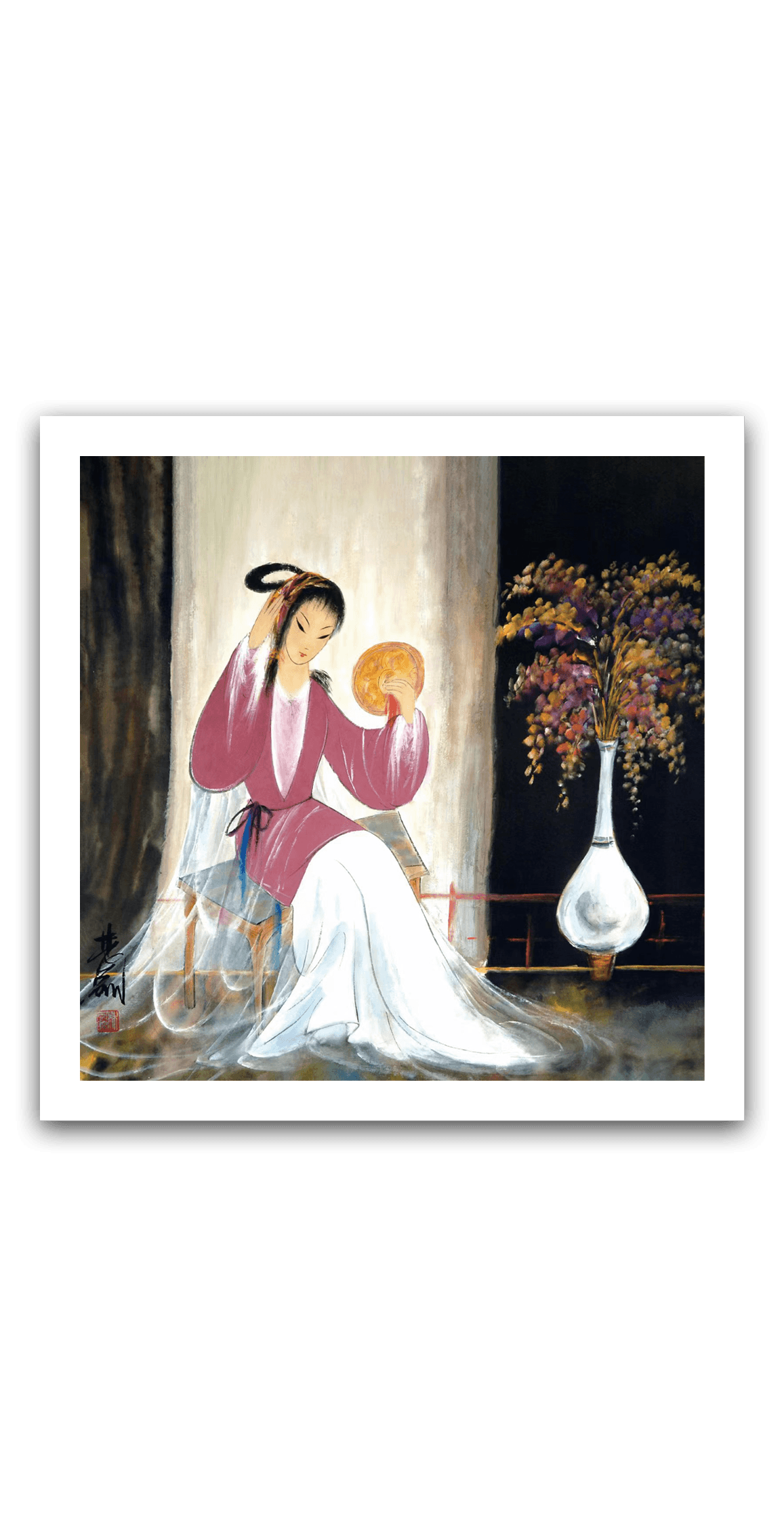 Lady Applying Makeup — main view