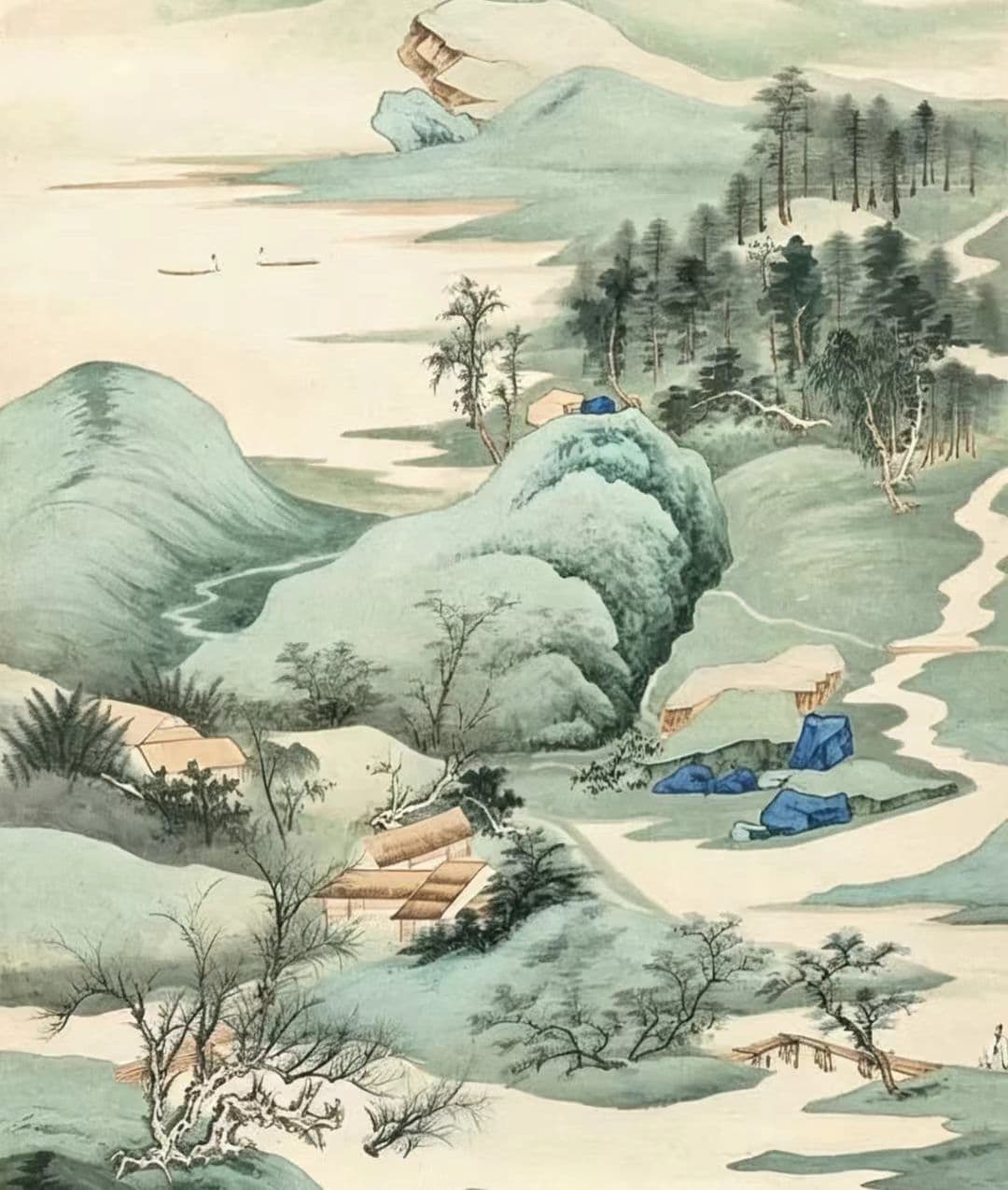 Zhang Daqian (张大千) — twentieth-century Chinese master · prints and limited-edition reproductions at Kiln & Ink