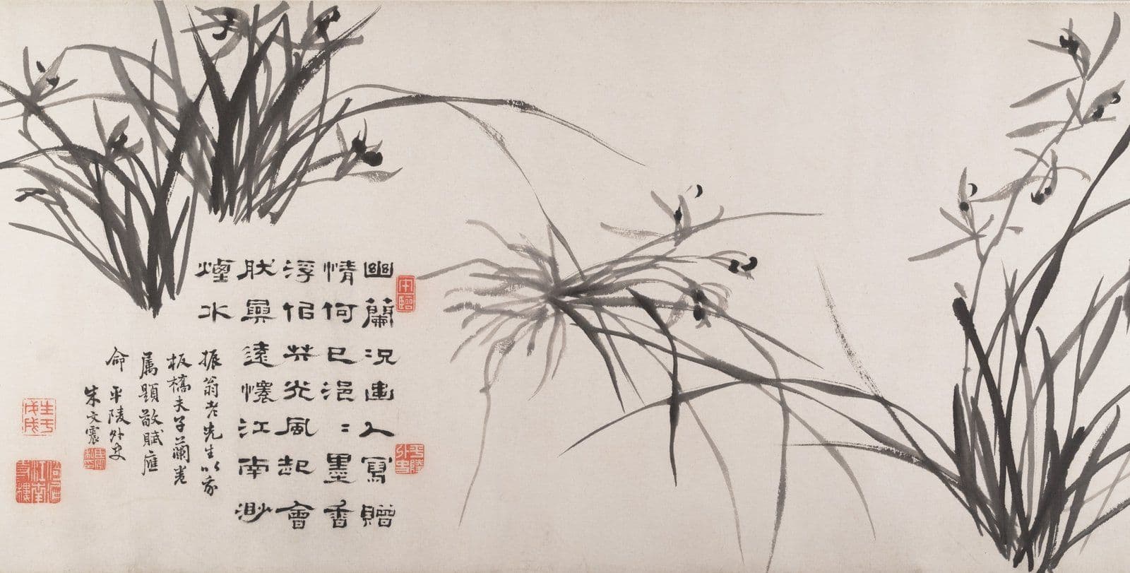 The Four Gentlemen: Plum, Orchid, Bamboo and Chrysanthemum — undefined article, Kiln & Ink Journal