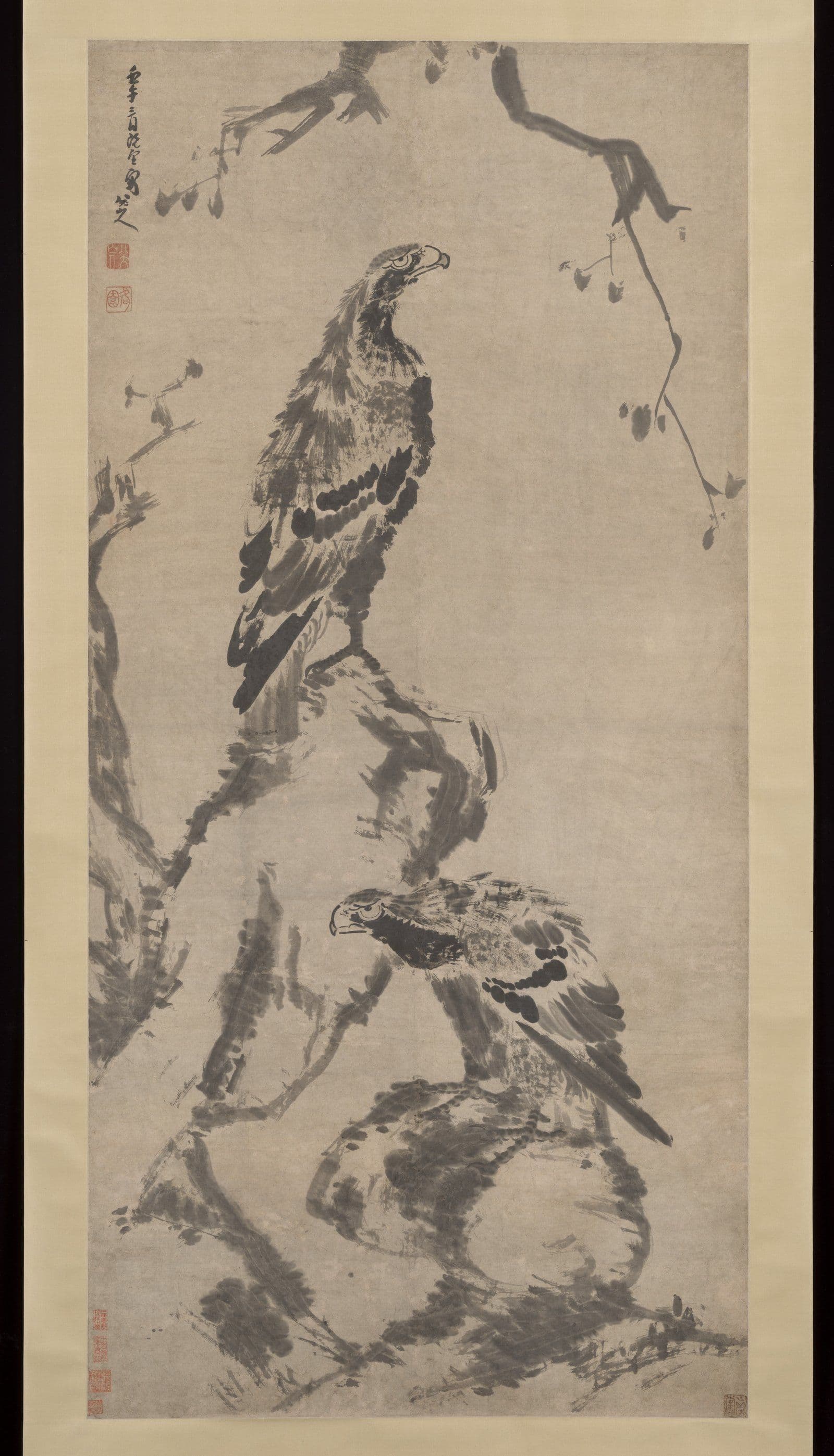 Li Kuchan's Eagles: Big-Brush Freehand in the Qi Baishi Line — Cultural Dialogue article from Kiln & Ink Journal